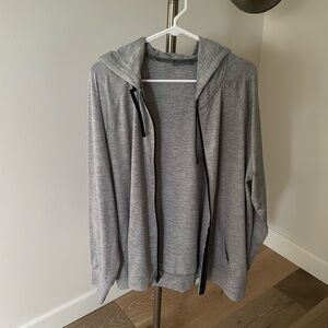 Gap Fit men’s large full zip hoodie.  Brushed tech Jersey.